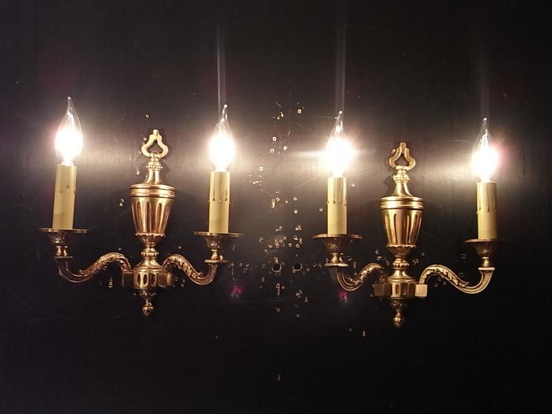 Spanish brass wall bracket 2灯<PAIR>