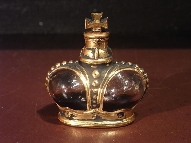 PRINCE MACHABELLI glass crown perfume bottle