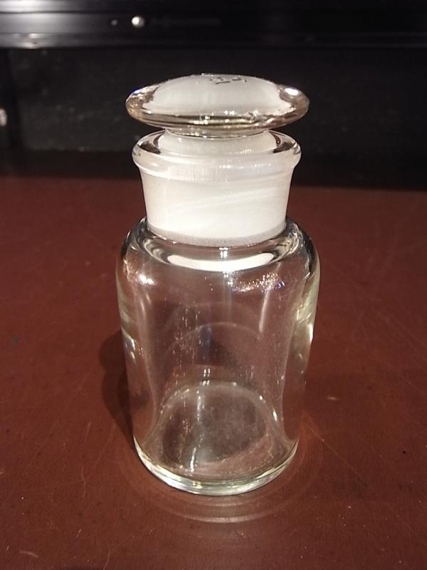 Italian glass bottle