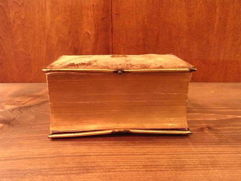 古い聖書、プレイヤーズブック、ベルベット装丁本、洋書 BCM 0350(3)