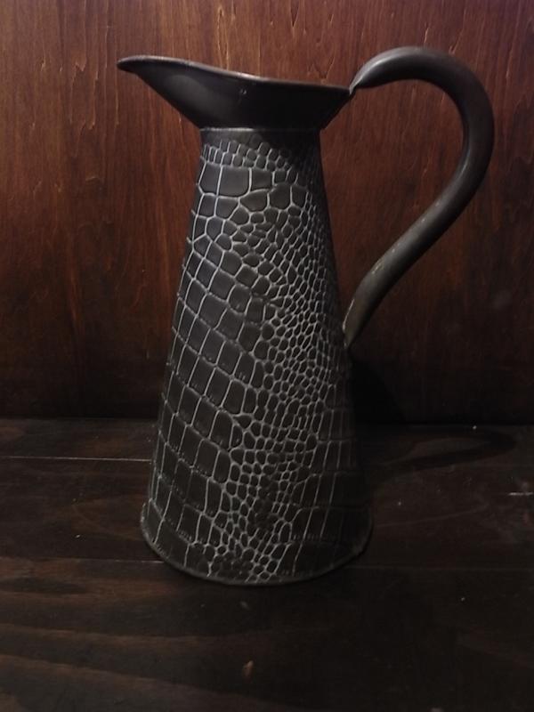 アンティーク真鍮製水差し（カルトン、花器、花瓶）　BCM 0354（1）