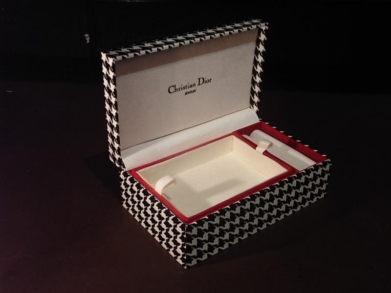 French Christian Dior jewelry display box