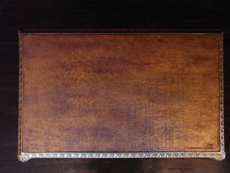 イタリア製真鍮猫足テーブル　ブラス猫脚サイドテーブル　LCM 6946（4）