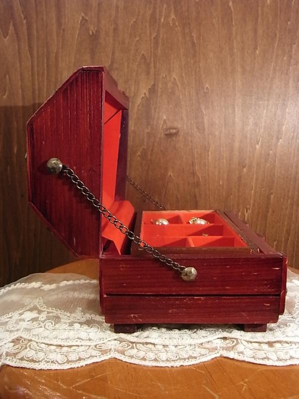 木製宝箱　アクセサリー木箱　レトロ宝箱　宝石箱　LCM 6949（6）