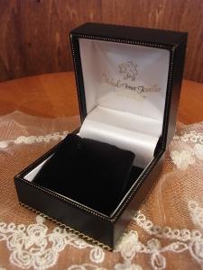 English black jewelry display case