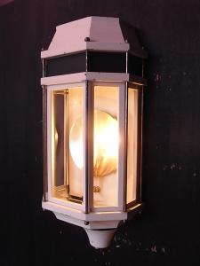 Italian white marine lantern wall bracket 1灯