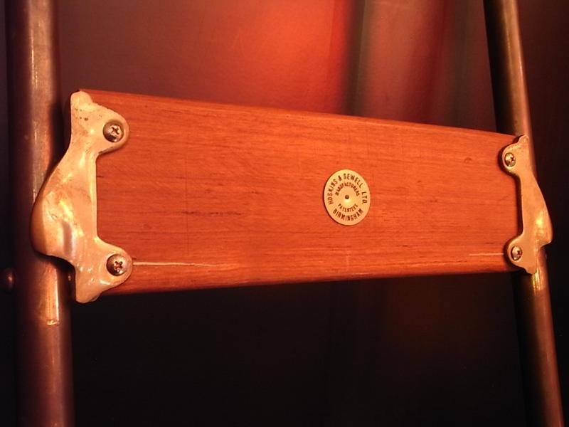 ディスプレイはしご　真鍮はしご　おしゃれなハシゴ　図書館階段はしご　BCM 0363（4）