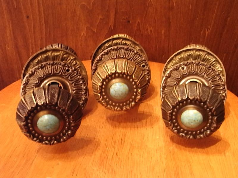 Italian brass door knob（3点あり）