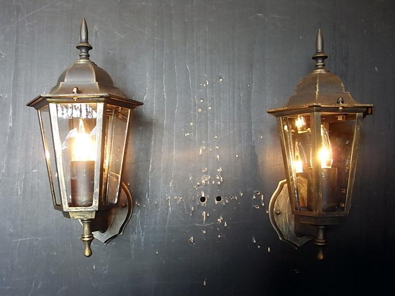 lantern wall bracket 1灯 PAIR（2台セット）