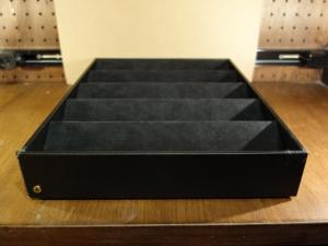 LANVIN black accessory display tray（2点あり）