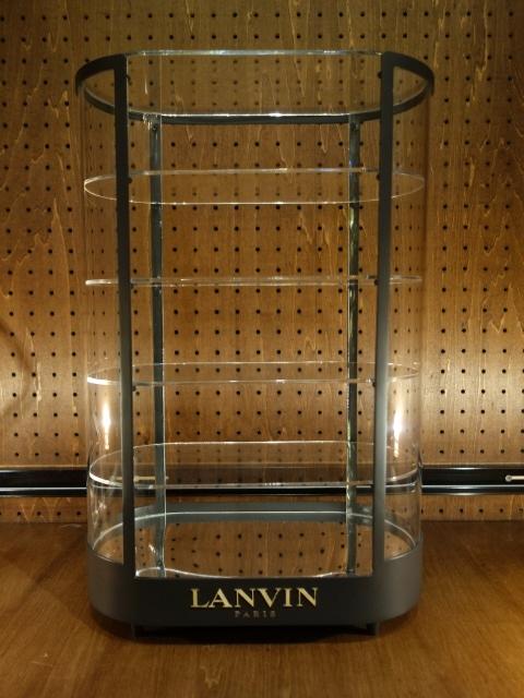 LANVIN black accessory display shelf