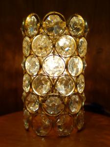 Italian brass beehive table lamp 1灯