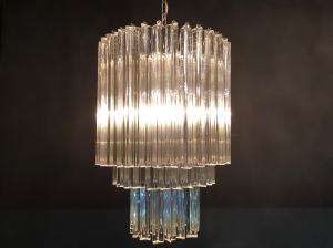 Venini Style Glass Chandelier 4灯