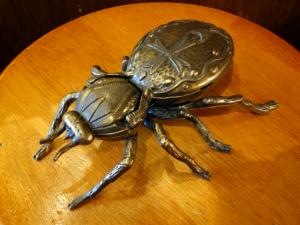 Italian brass spider ashtray