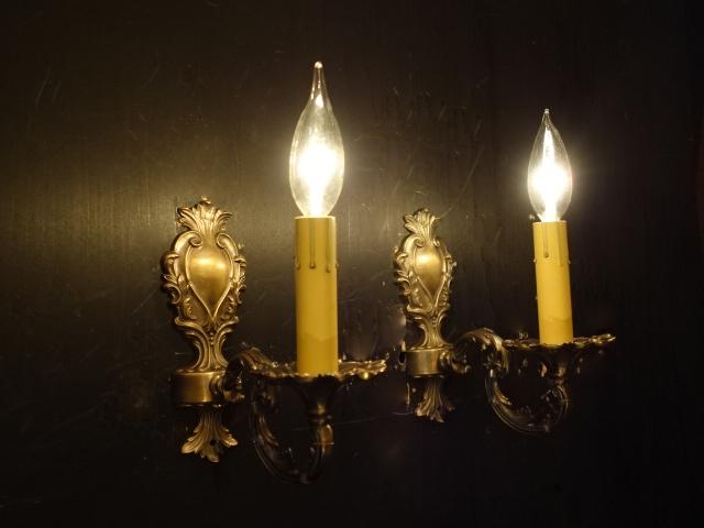 French brass wall bracket 1灯<PAIR>
