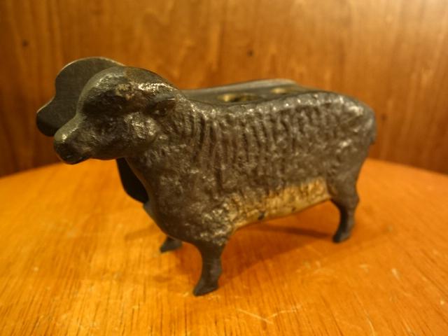 English brass SHEEP pen stand