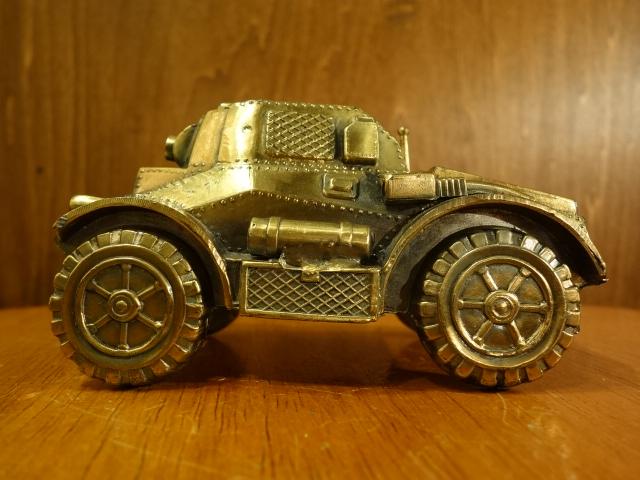 1970年代戦車ライター通販 中目黒に実店舗あり ビンテージ装甲車置物オブジェ LCM 7065(4)
