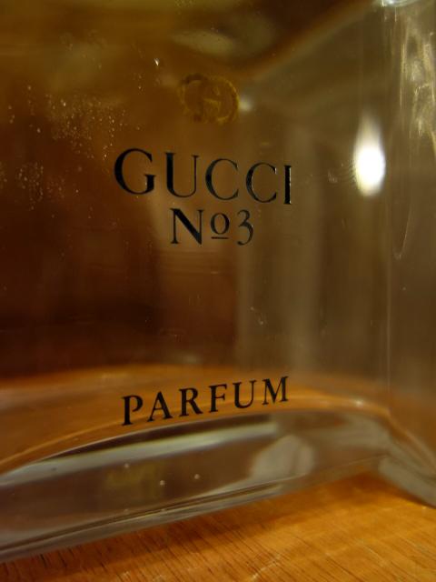 Gucci No.3ダミーパフュームボトルリース ファクティス香水瓶レンタル LCC 1261(7)