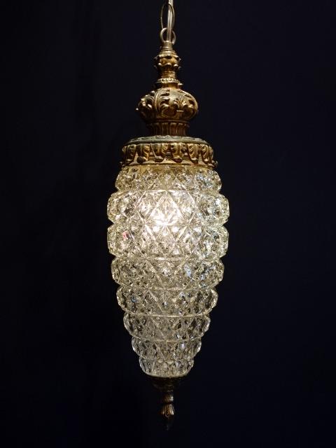 glass shade pendant lamp 1灯