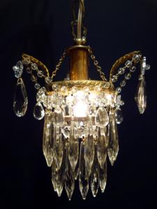 French brass arrow chandelier 1灯