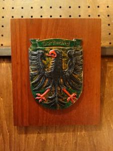 German ”Dortmund” emblem wall ornament