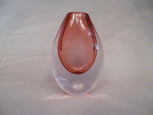 北欧　ガラス　花瓶　花器　USM 1497（4）