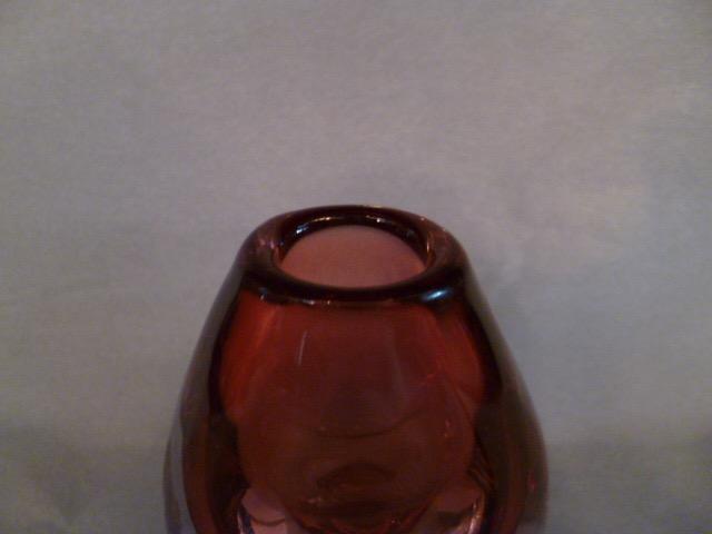 北欧　ガラス　花瓶　花器　USM 1497（5）
