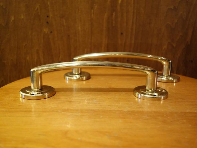 Italian brass door handle 2P SET