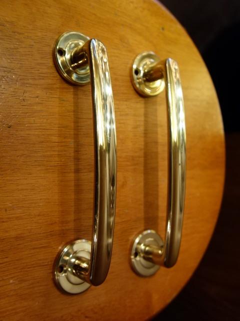 イタリア製ビンテージゴールド真鍮ドアハンドル通販　金ピカハンドル　ハードウェア　LCM 7140（3）