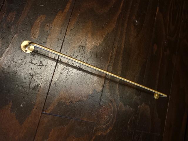 ビンテージ真鍮タオルハンガーバー通販 LCM 7145(3)