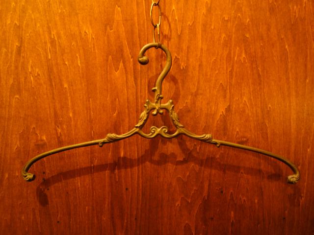 Italian brass hanger