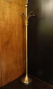 Spanish brass & marble hat coat stand