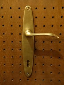 Italian brass window handle