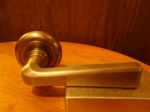 Italian brass window handle