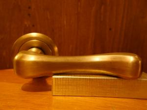 Italian brass window handle