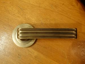 Italian brass window handle