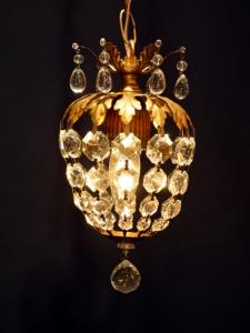 gold grape chandelier 1灯