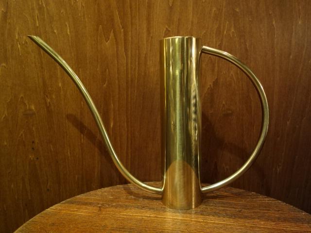 レトロビンテージ真鍮製水差し じょうろ 一輪挿し（カルトン、花器、花瓶） LCM 7220