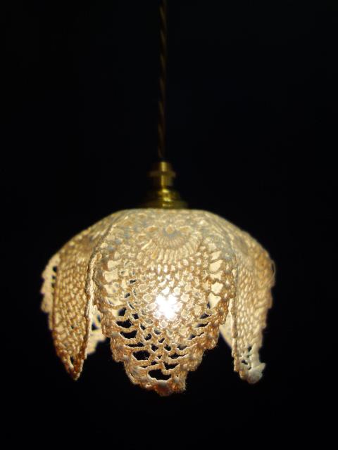 French lace pendant lamp 1灯