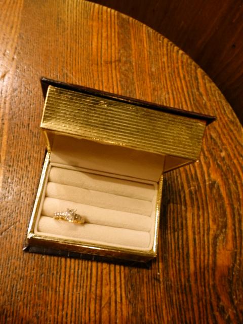 ビンテージジュエリー箱　本型指輪ケース 洋書リングケース　プレゼント　LCM 7260（5）