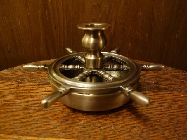 Italian brass candle holder