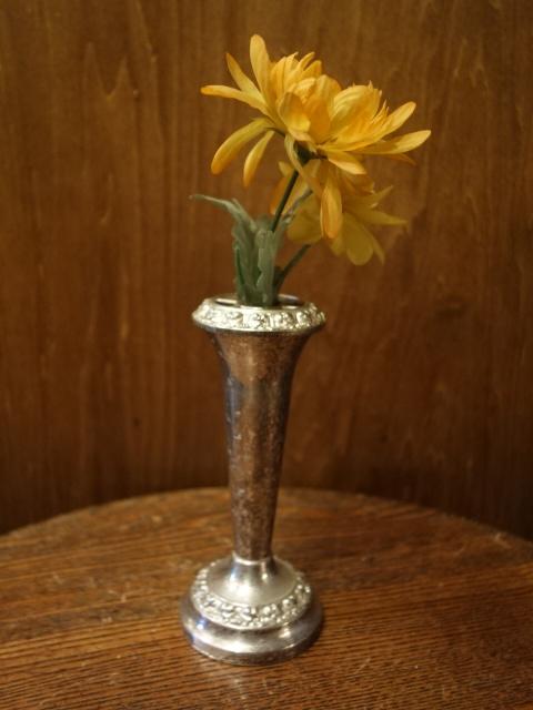 ビンテージシルバー花瓶　　キャンドルスタンド　キャンドルホルダー　LCM 7279（7）