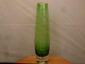 Scandinavian Green art glass