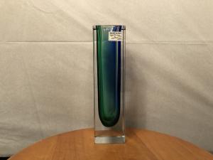 Murano Blue × Green art glass