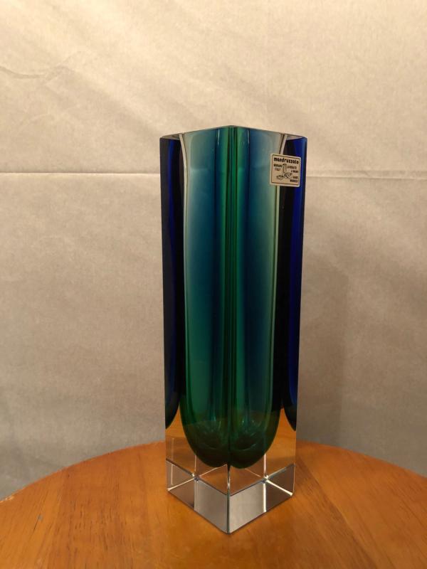 イタリア製ムラノガラスの花瓶　USM 1520（7）