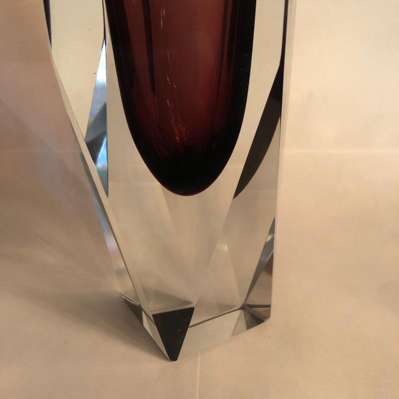 イタリア製ムラノガラスの花瓶　USM 1528（4）