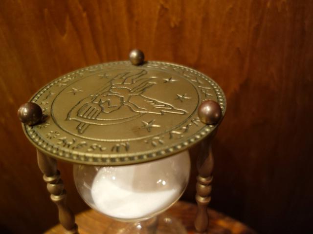 ビンテージ砂時計　真鍮製砂時計　LCM 7237（4）
