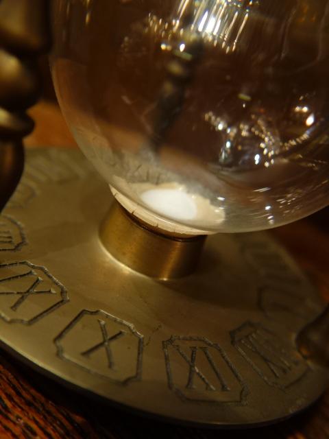 ビンテージ砂時計　真鍮製砂時計　LCM 7237（6）