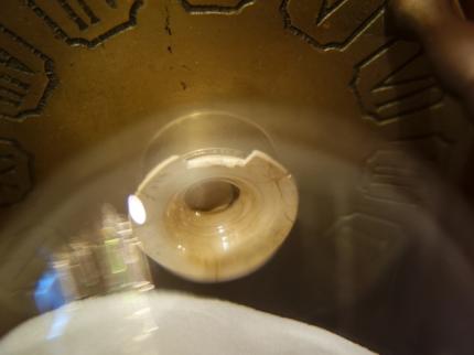 ビンテージ砂時計　真鍮製砂時計　LCM 7237（C2）