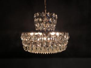 Austrian Brass Chandelier 6灯